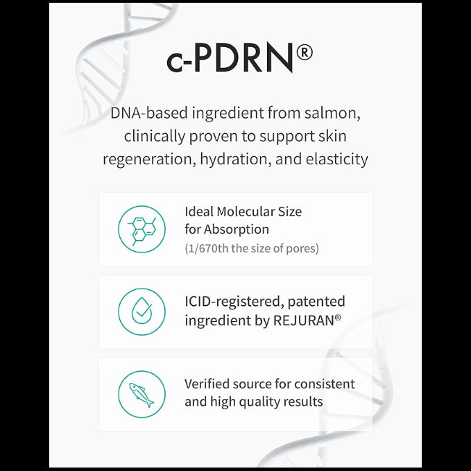 REJURAN Advanced Active Night Repair Eye Cream, c-PDRN - Anti-Aging, Firming, Moisturizing Eye Cream, Clinically Developed, 0.52 oz, Korean Beauty
