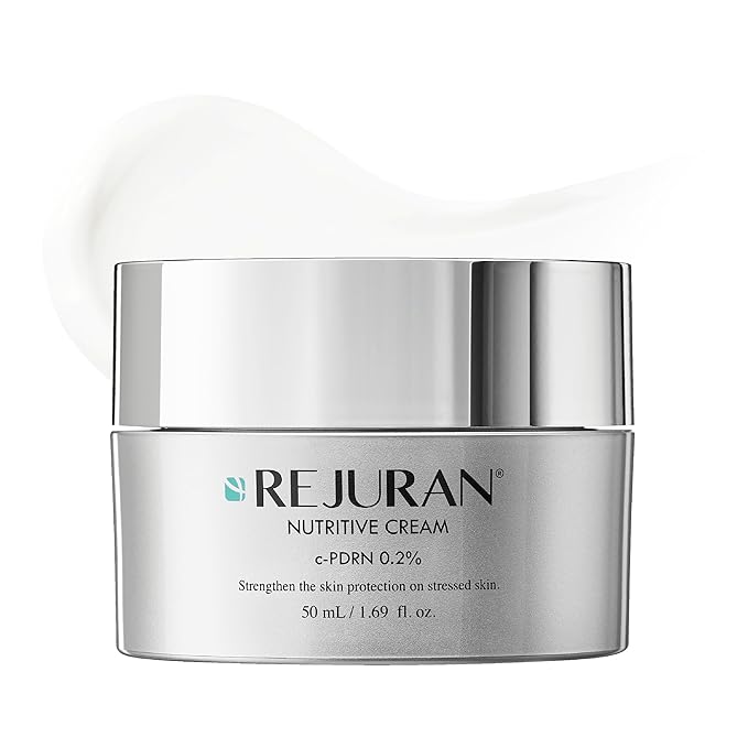 REJURAN Nutritive Cream, c-PDRN 0.2% – Salmon DNA Facial Moisturizer for Nourishing, Deep Hydration and Radiant, Youthful Glass Skin, 50 ml, Korean Beauty