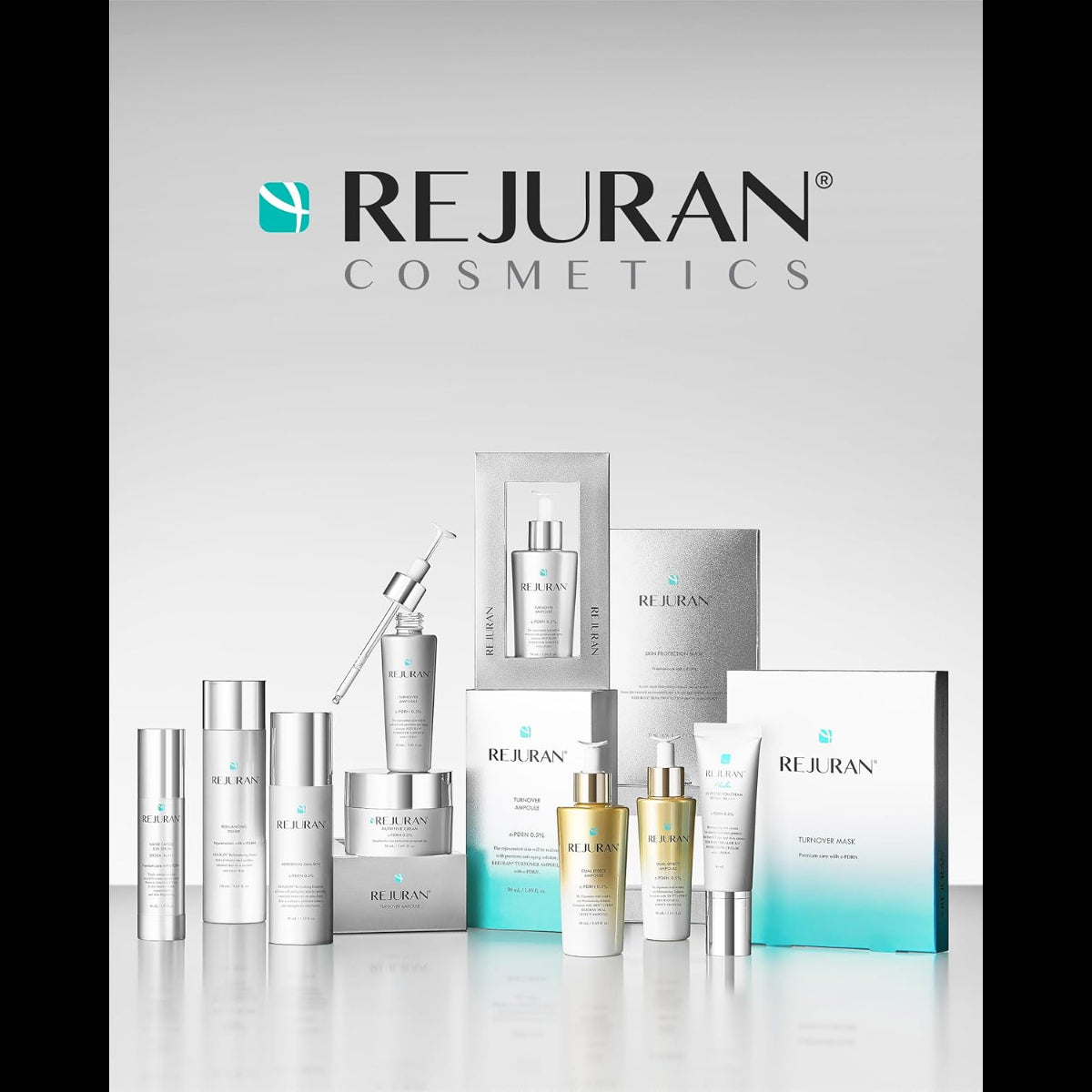 REJURAN Advanced Active Night Repair Eye Cream, c-PDRN - Anti-Aging, Firming, Moisturizing Eye Cream, Clinically Developed, 0.52 oz, Korean Beauty