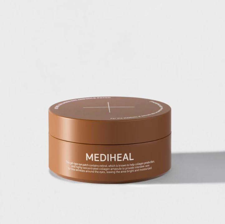 MEDIHEAL Retinol Collagen Eye Ampoule Patch, Korean Beauty