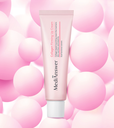 MEDIANSWER Collagen Firming Up Cream 50ml Korean anti-aging firming moisturizer with French collagen