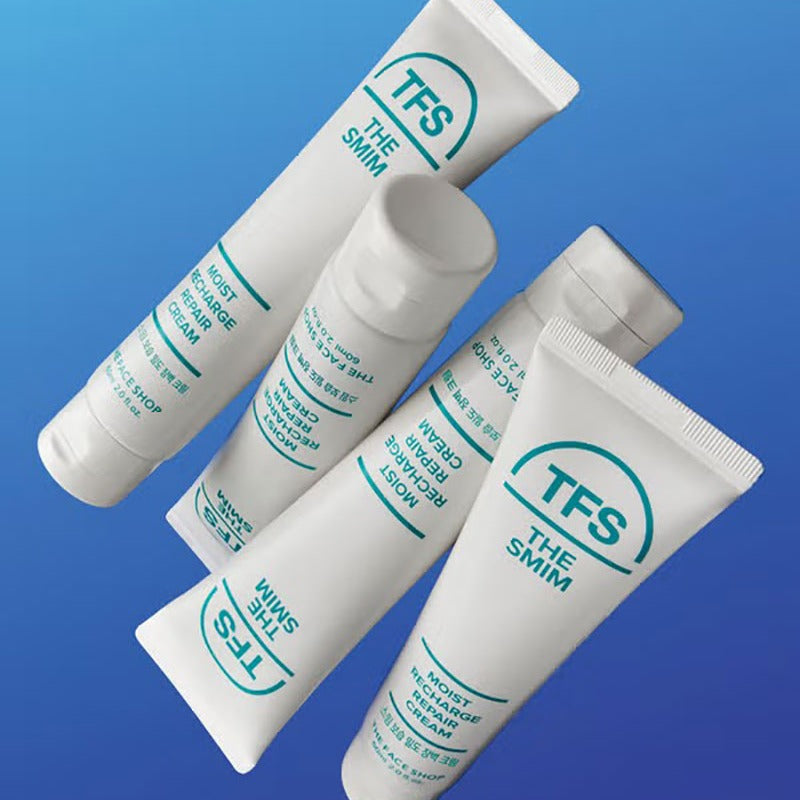 THE FACE SHOP TFS THE SMIM Moist Recharge Repair Cream, 60 ml, Korean Beauty