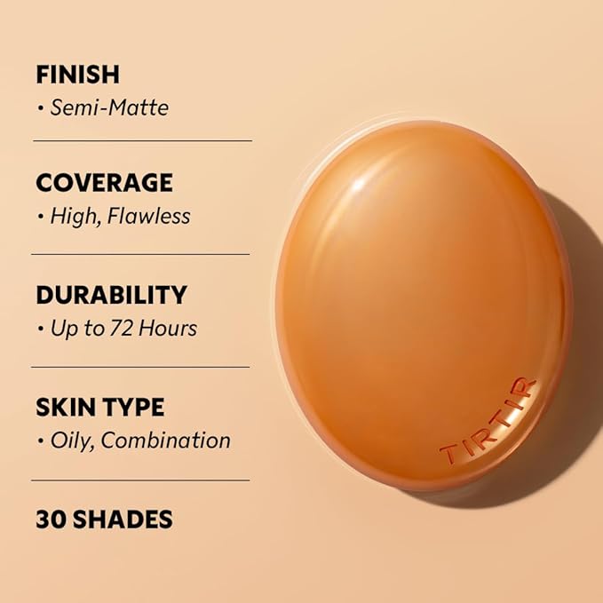 TIRTIR Mask Fit AI Filter Cushion Foundation SPF 40 PA++, Korean Beauty