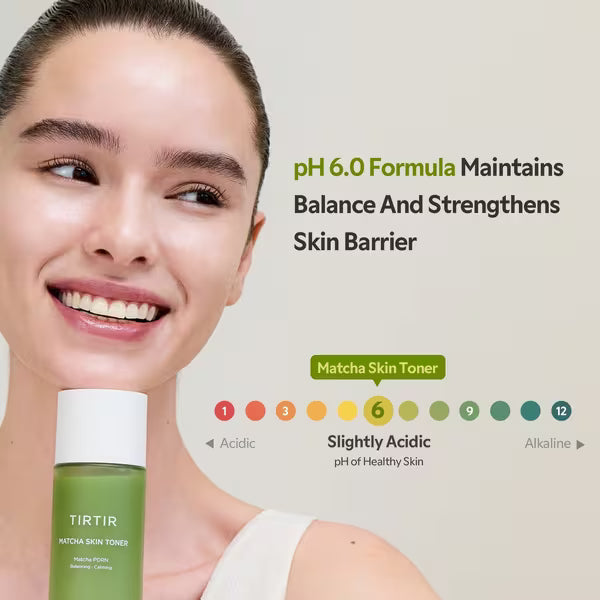 TIRTIR Matcha Skin Toner, 150ml, Korean Beauty