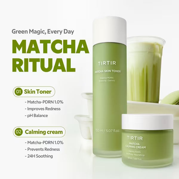 TIRTIR Matcha Skin Toner, 150ml, Korean Beauty