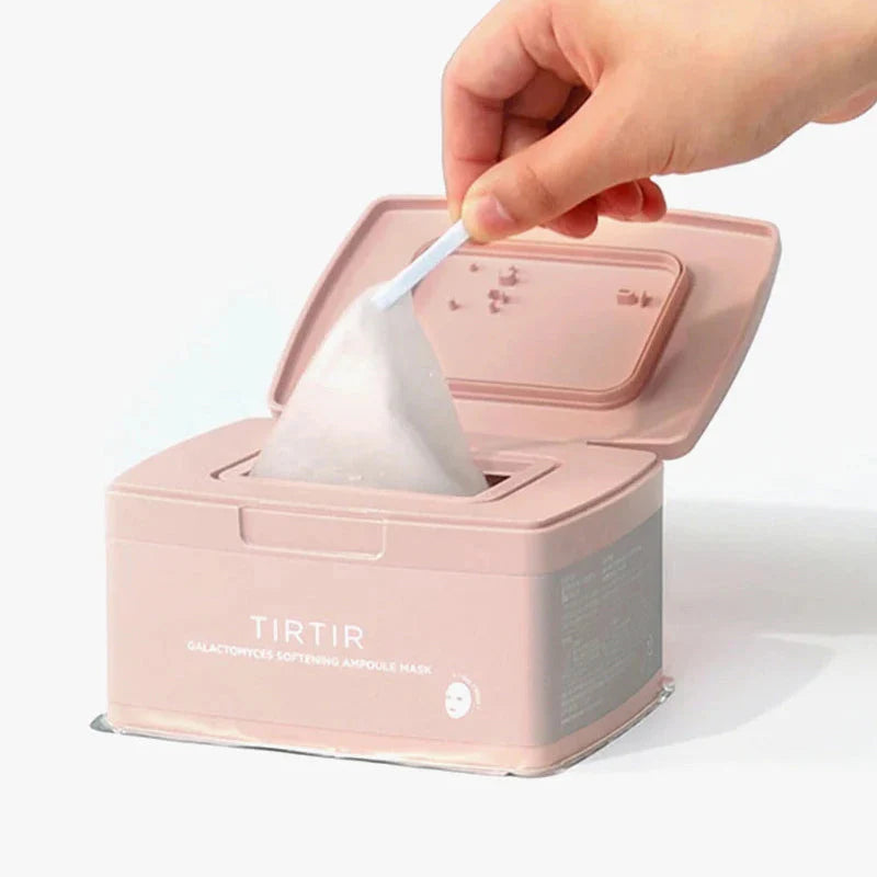 TIRTIR Galactomyces Softening Ampoule Mask, PACK of 30, Korean Beauty