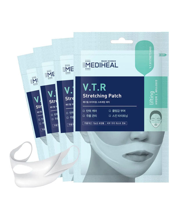 MEDIHEAL V.T.R Stretching Patch, PACK of 4, Korean Beauty