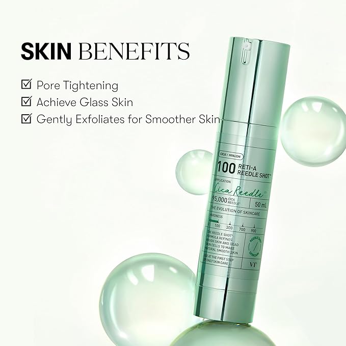 VT Reti-A Reedle Shot 100, Skin Booster, Korean Beauty