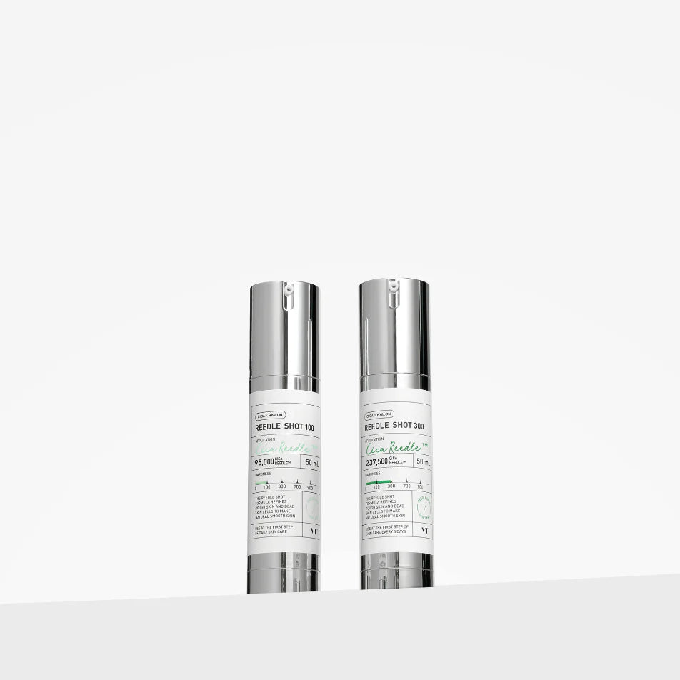 VT Cica x Hyalon Reedle Shot 100 & 300 Skin Booster, Korean Beauty