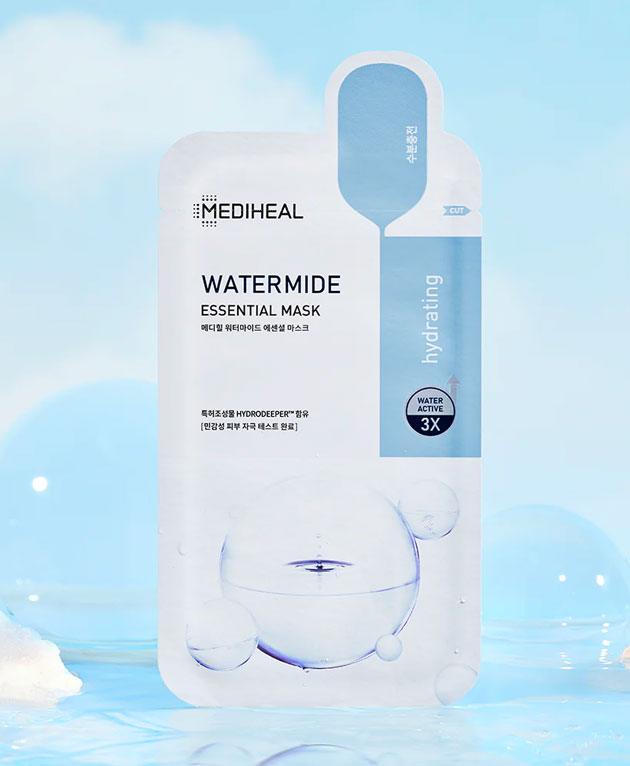 Watermide Essential Face Mask PACK 4 or 10 [MEDIHEAL] Korean Beauty - K Beauty 4 Biz