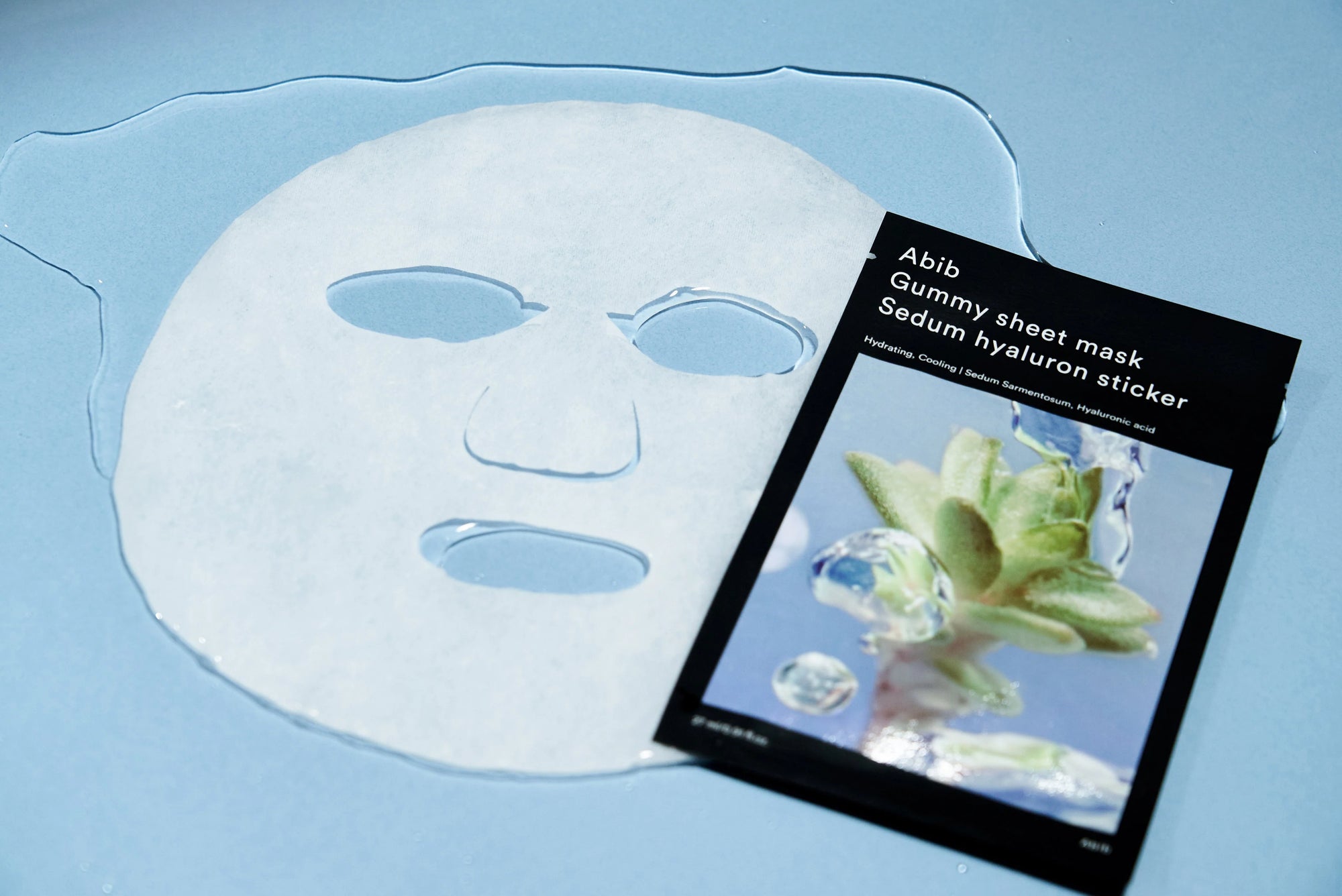 ABIB Gummy Sheet Mask Sedum Hyaluron Sticker, PACK of 1 or 10, Korean Beauty