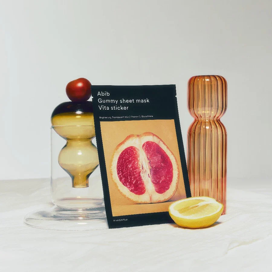 ABIB Gummy Sheet Mask Vita Sticker, PACK of 1 or 10, Korean Beauty