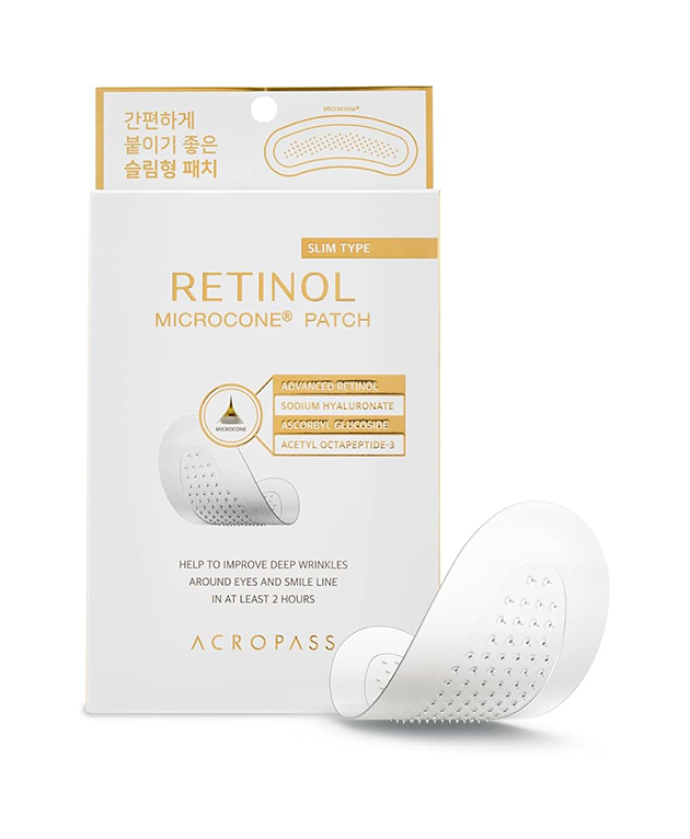 Acropass Retinol Microcone Slim Patch, Korean Beauty