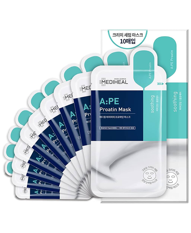 MEDIHEAL A:PE Proatin Mask, PACK of 1 or 10, Korean Beauty