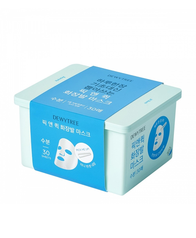 DEWYTREE Pick and Quick Refreshing Aqua Mask, PACK of 30, Korean Beauty