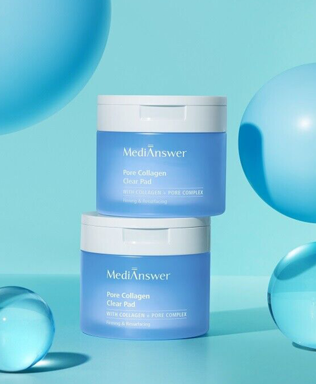 MEDIANSWER Pore Collagen Clear Pad, Korean Beauty