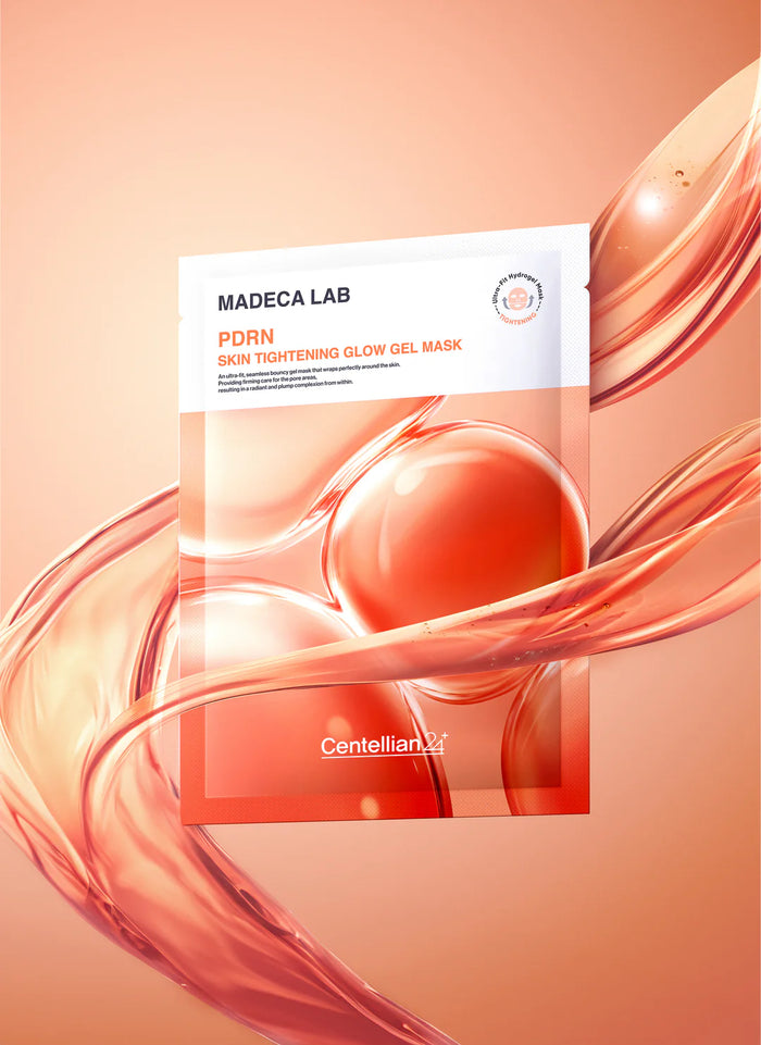CENTELLIAN 24 Madeca Lab PDRN Skin Tightening Glow Gel Mask, PACK of 1 or 5, Korean Beauty