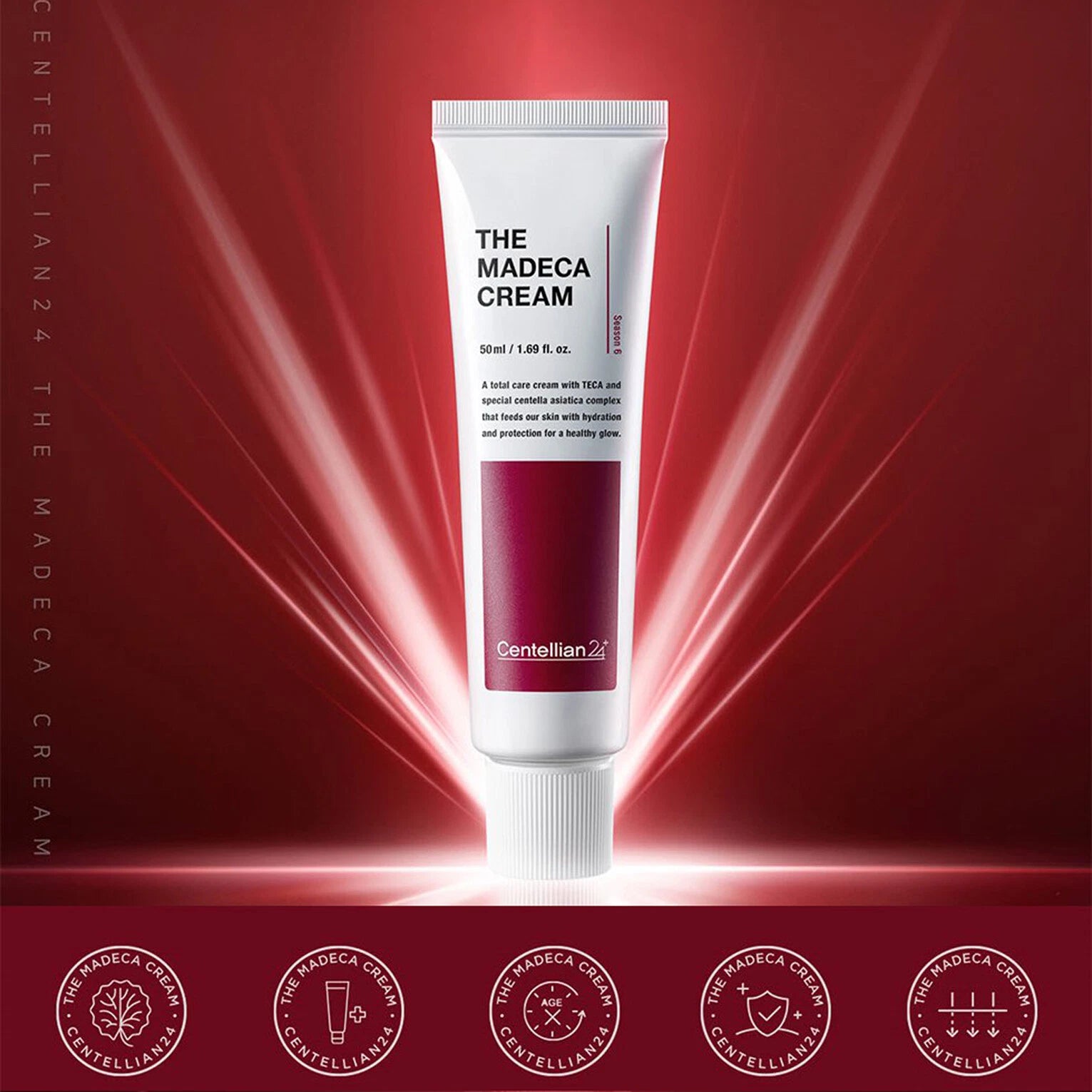 CENTELLIAN 24 Madeca Cream, 50ml, Korean Beauty