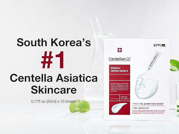 CENTELLIAN 24 Madeca Derma Mask II, PACK of 1 or 10, Korean Beauty