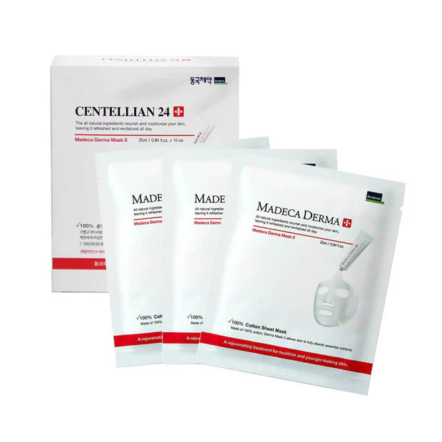CENTELLIAN 24 Madeca Derma Mask II, PACK of 1 or 10, Korean Beauty