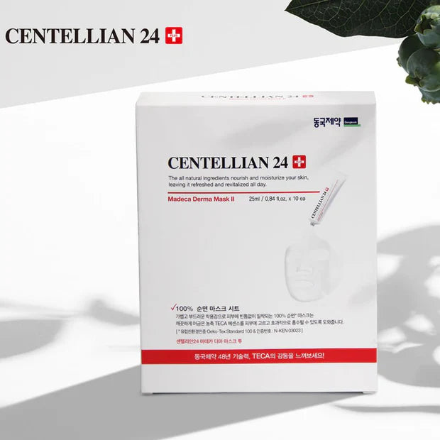 CENTELLIAN 24 Madeca Derma Mask II, PACK of 1 or 10, Korean Beauty