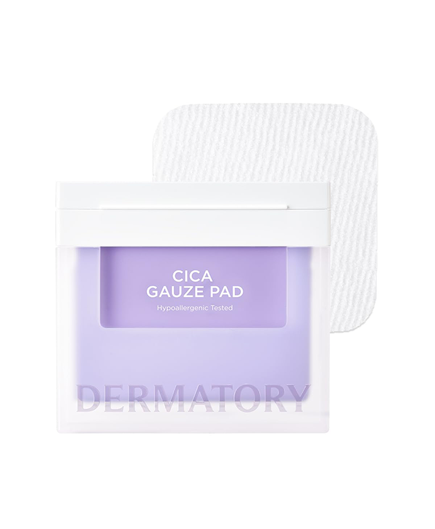 DERMATORY Cica Gauze Pad, Korean Beauty