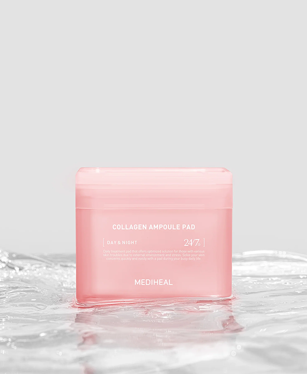 MEDIHEAL Collagen Ampoule Pad, Korean Beauty