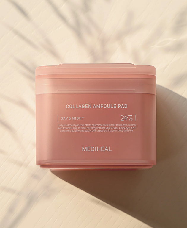 MEDIHEAL Collagen Ampoule Pad, Korean Beauty