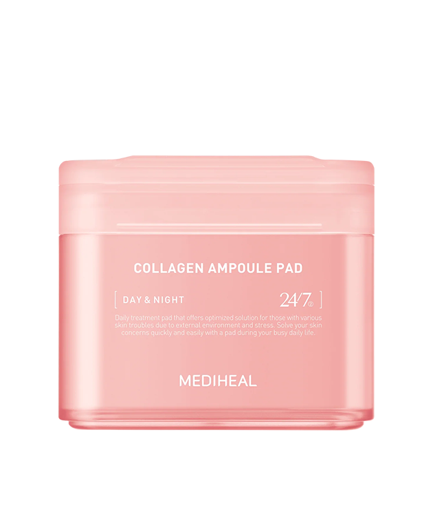 MEDIHEAL Collagen Ampoule Pad, Korean Beauty