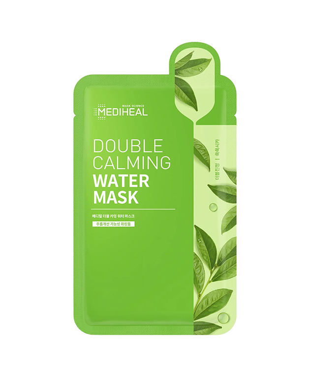 MEDIHEAL Double Calming Water Mask VALUE PACK of 15, Korean Beauty