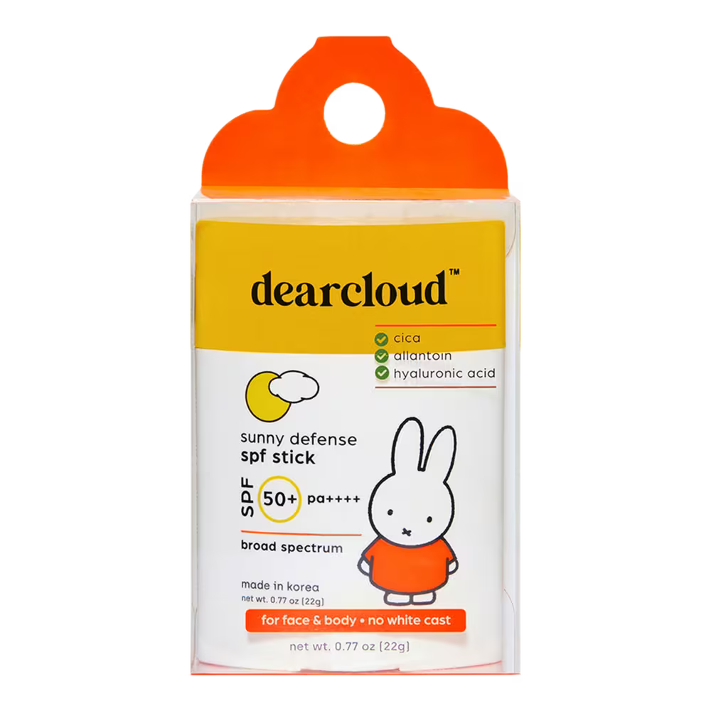 DEARCLOUD Miffy Sunny Defense SPF Stick, SPF 50 PA++++, Korean Beauty