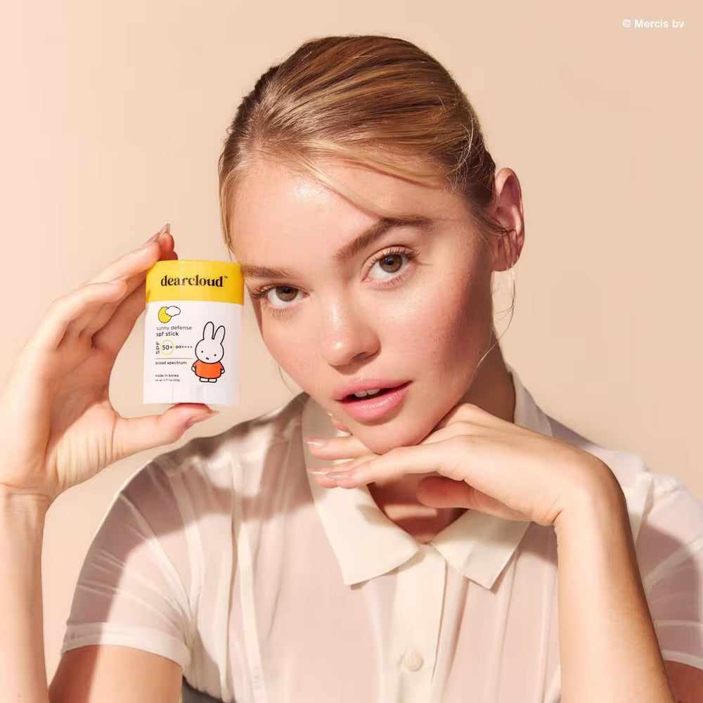 DEARCLOUD Miffy Sunny Defense SPF Stick, SPF 50 PA++++, Korean Beauty