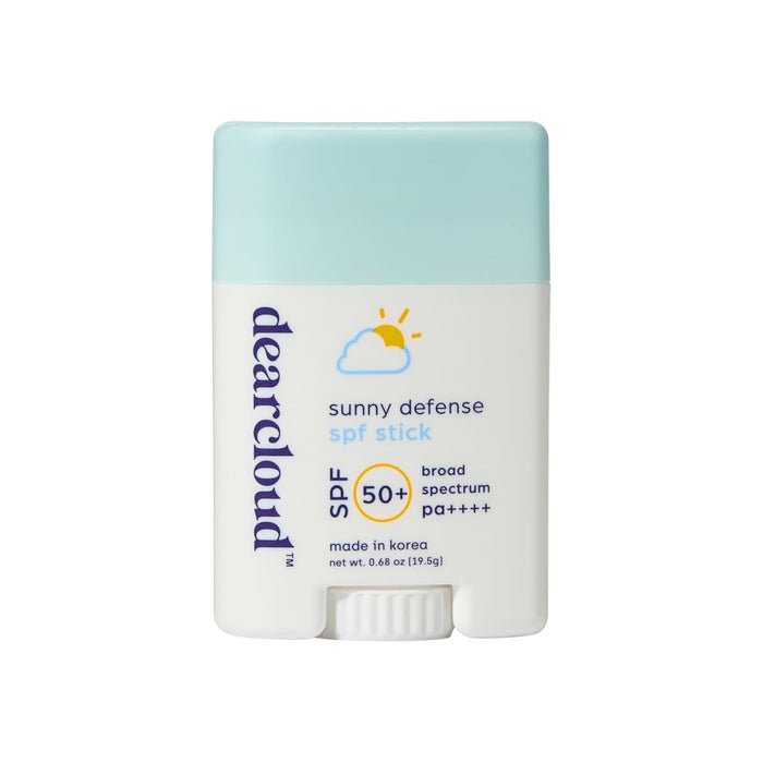 DEARCLOUD Sunny Defense Sunscreen Stick, SPF 50 PA++++, Korean Beauty