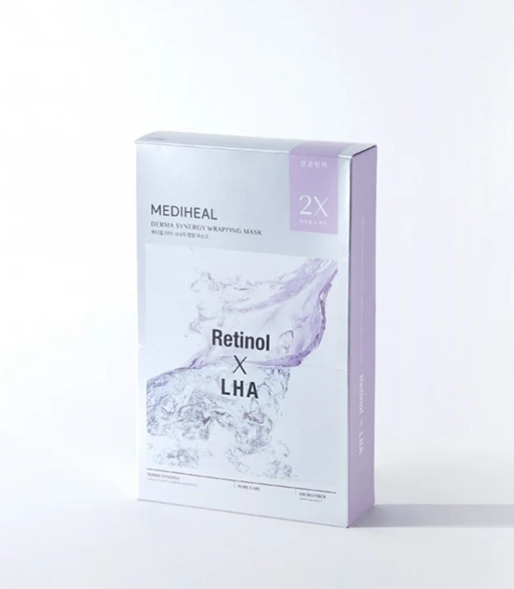 MEDIHEAL Derma Synergy Wrapping Mask Pore, PACK of 1 or 10, Korean Beauty