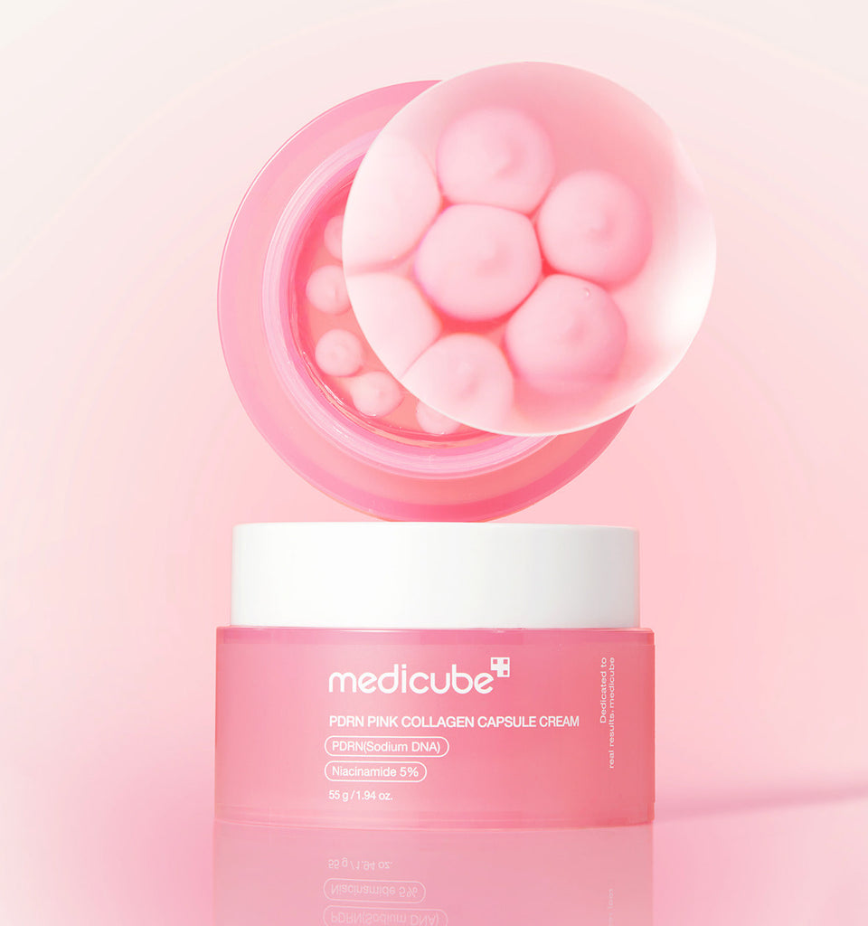 MEDICUBE PDRN Pink Collagen Capsule Cream, Korean Beauty