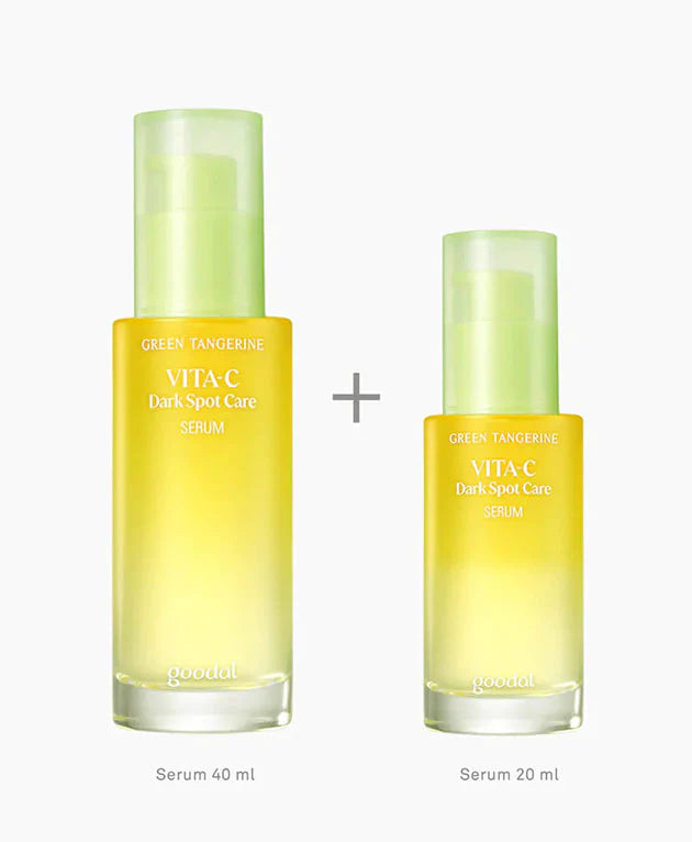 GOODAL Green Tangerine Vita C Dark Spot Care Serum, Korean Beauty