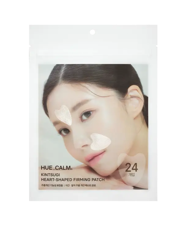 HUE CALM Kintsugi Heart Shaped Firming Patch, Korean Beauty