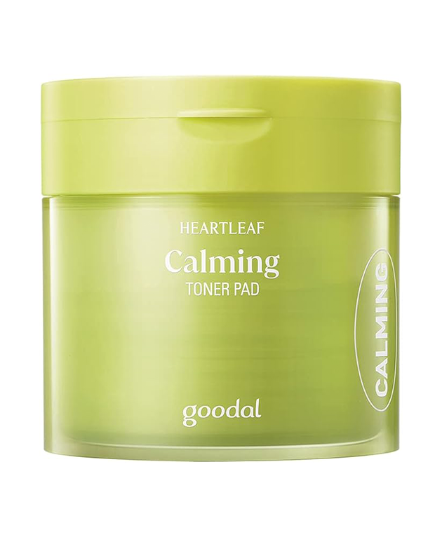 GOODAL Heartleaf Calming Moisture Care Toner Pad, Korean Beauty