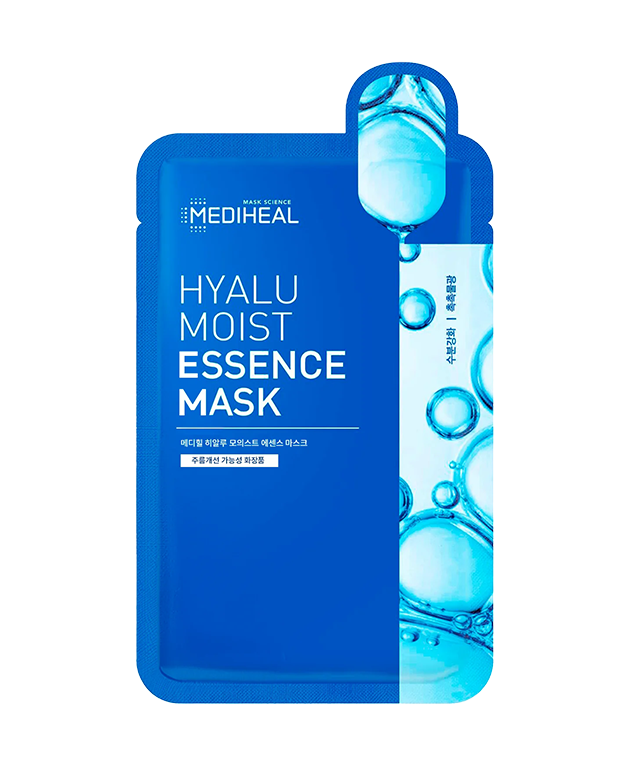 MEDIHEAL Hyalu Moist Essence Mask VALUE PACK of 15, Korean Beauty