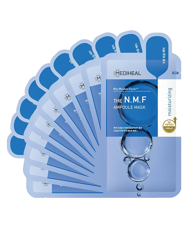 MEDIHEAL N.M.F. Ampoule Mask, PACK of 1 or 10, Korean Beauty