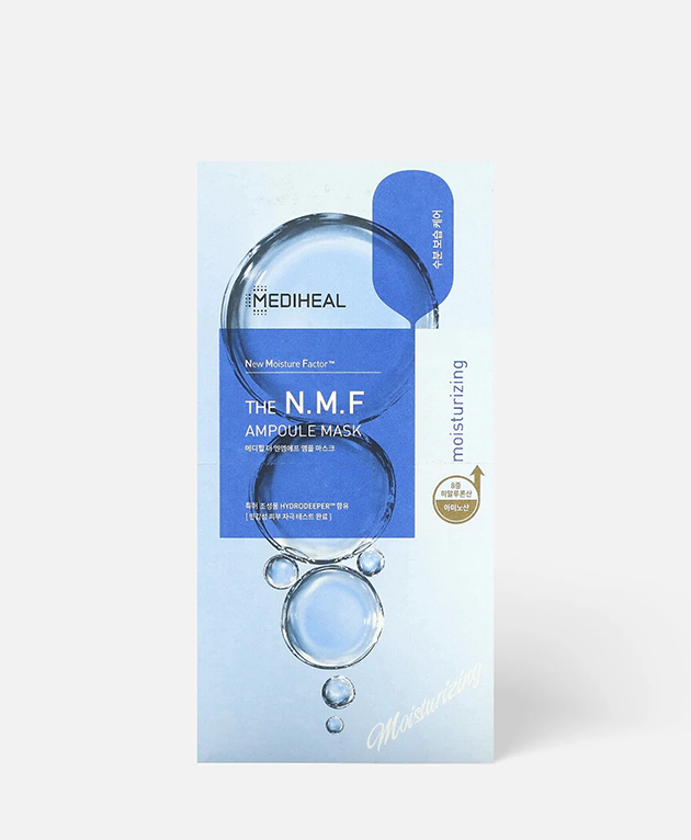 MEDIHEAL N.M.F. Ampoule Mask, PACK of 1 or 10, Korean Beauty