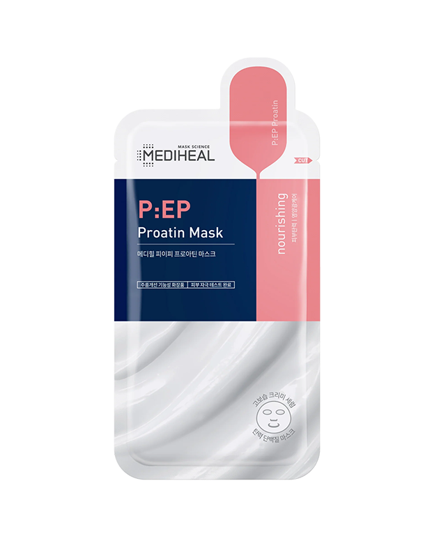 MEDIHEAL P:EP Proatin Mask, PACK of 1 or 10, Korean Beauty