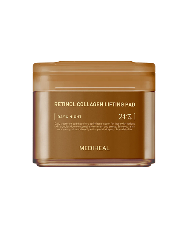 MEDIHEAL Retinol Collagen Lifting Pad, Korean Beauty