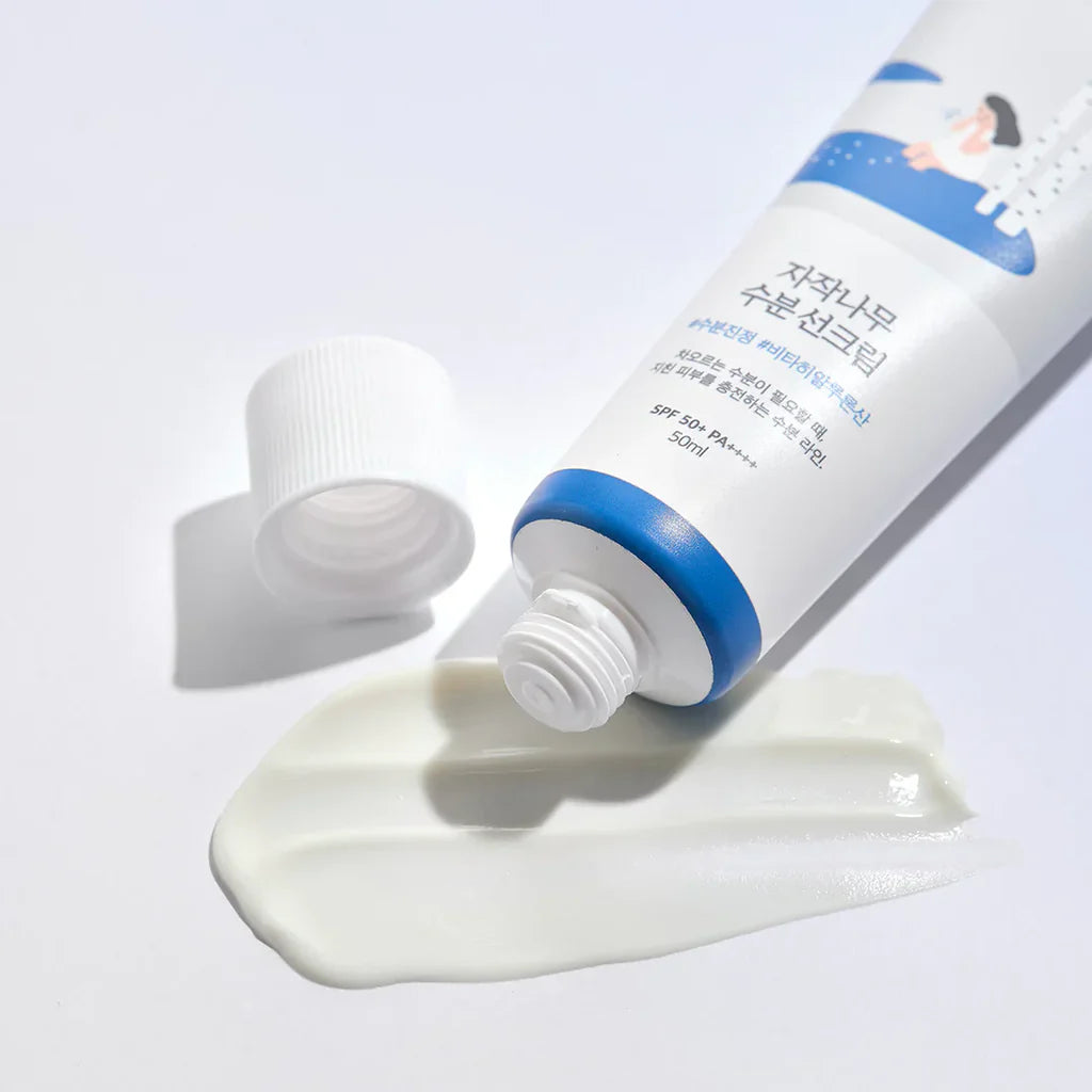 ROUNDLAB Birch Juice Moisturizing UV Lock Sunscreen, SPF 50 PA++++, 50ml, KOREAN BEAUTY