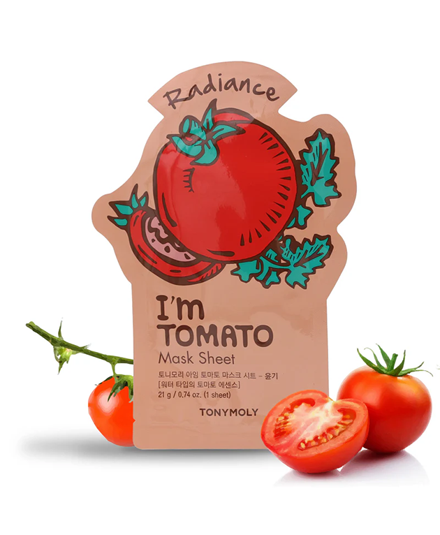 TONYMOLY I'm Tomato Face Mask, PACK of 1 or 10, Korean Beauty