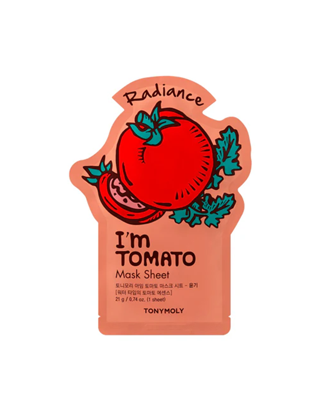 TONYMOLY I'm Tomato Face Mask, PACK of 1 or 10, Korean Beauty