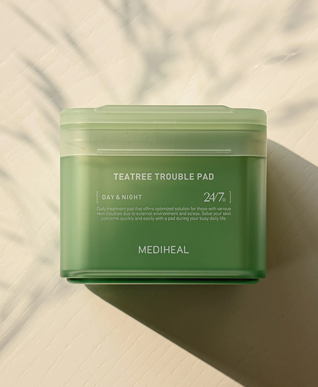 MEDIHEAL Tea Tree Trouble Pad, Korean Beauty