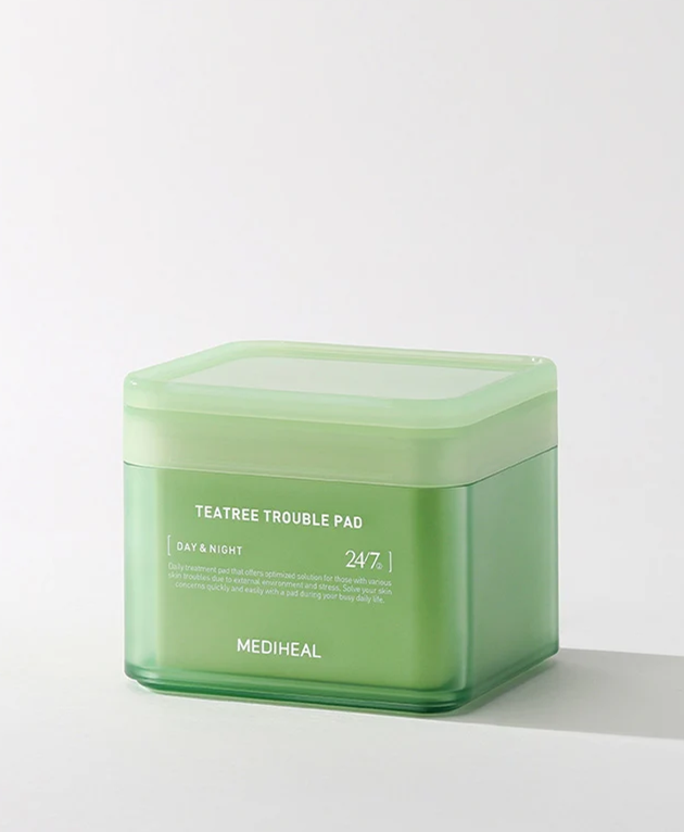 MEDIHEAL Tea Tree Trouble Pad, Korean Beauty