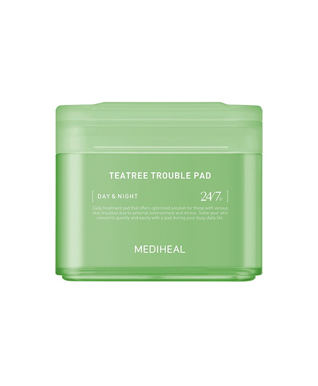 MEDIHEAL Tea Tree Trouble Pad, Korean Beauty