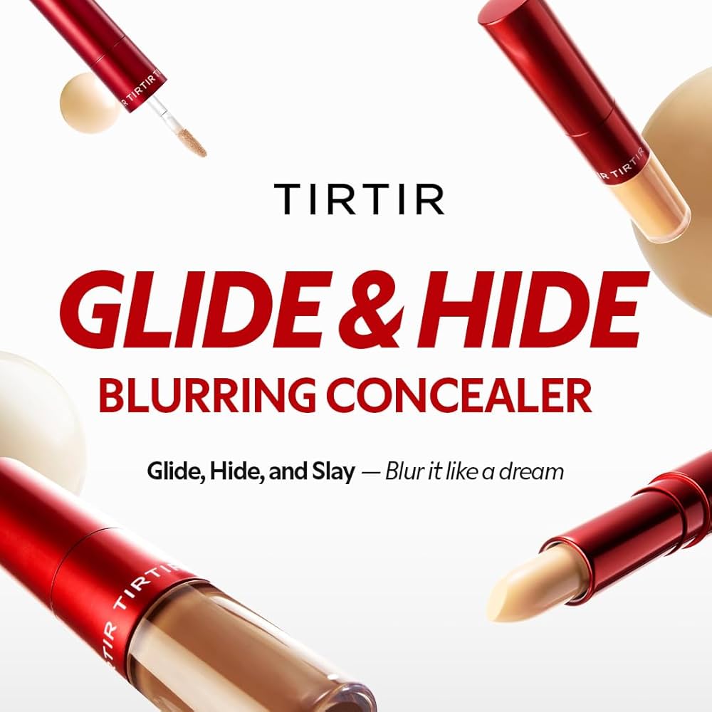 TIRTIR Glide & Hide Blurring Concealer, Korean Beauty